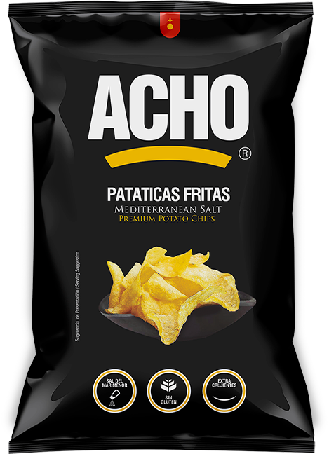 premium potato chips acho