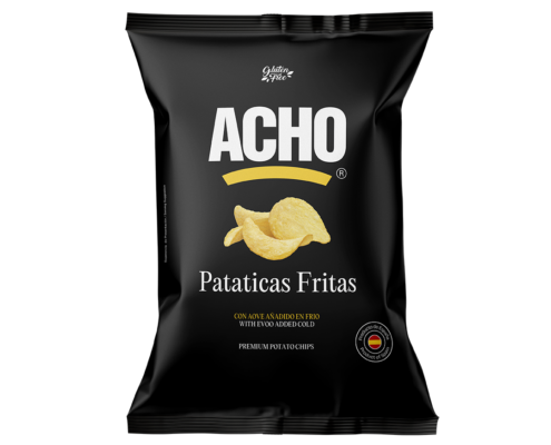 Patatas fritas con aceite de oliva virgen extra, AOVE.